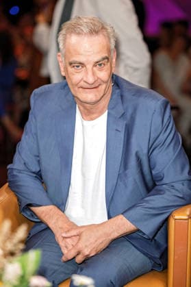MDR - Riverboat. Schauspieler Heinrich Schafmeister anläßlich der Aufzeichnung der MDR - Talkshow Riverboat am 29.05.2026 in der Mediacity Leipzig. 20260529SFL0014 *** MDR Riverboat actor Heinrich Schafmeister on the occasion of the recording of the MDR talk show Riverboat on 29 05 2026 at Mediacity Leipzig 20260529SFL0014