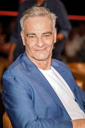 MDR - Riverboat. Schauspieler Heinrich Schafmeister anläßlich der Aufzeichnung der MDR - Talkshow Riverboat am 29.05.2026 in der Mediacity Leipzig. 20260529SFL0018 *** MDR Riverboat actor Heinrich Schafmeister on the occasion of the recording of the MDR talk show Riverboat on 29 05 2026 at Mediacity Leipzig 20260529SFL0018
