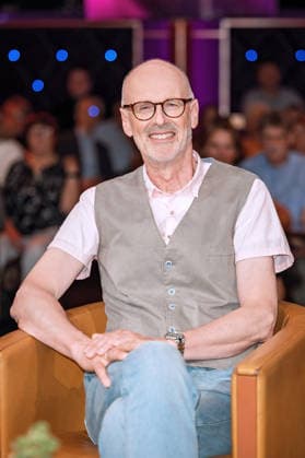 MDR - Riverboat. Förster und Autor Peter Wohlleben anläßlich der Aufzeichnung der MDR - Talkshow Riverboat am 29.05.2026 in der Mediacity Leipzig. 20260529SFL0019 *** MDR Riverboat forester and author Peter Wohlleben on the occasion of the recording of the MDR talk show Riverboat on 29 05 2026 at Mediacity Leipzig 20260529SFL0019