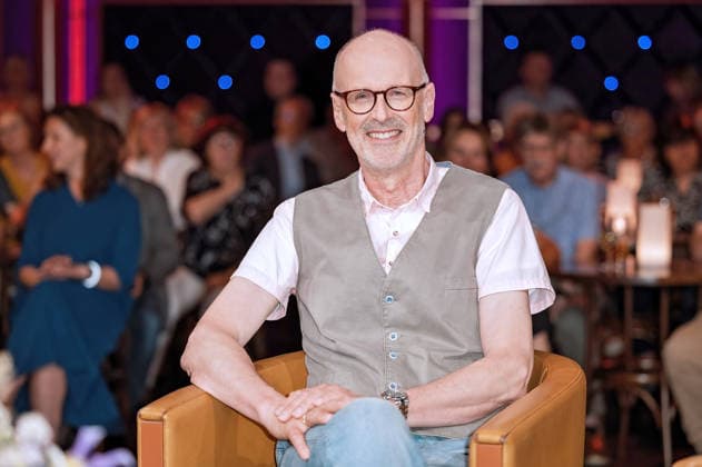 MDR - Riverboat. Förster und Autor Peter Wohlleben anläßlich der Aufzeichnung der MDR - Talkshow Riverboat am 29.05.2026 in der Mediacity Leipzig. 20260529SFL0021 *** MDR Riverboat forester and author Peter Wohlleben on the occasion of the recording of the MDR talk show Riverboat on 29 05 2026 at Mediacity Leipzig 20260529SFL0021