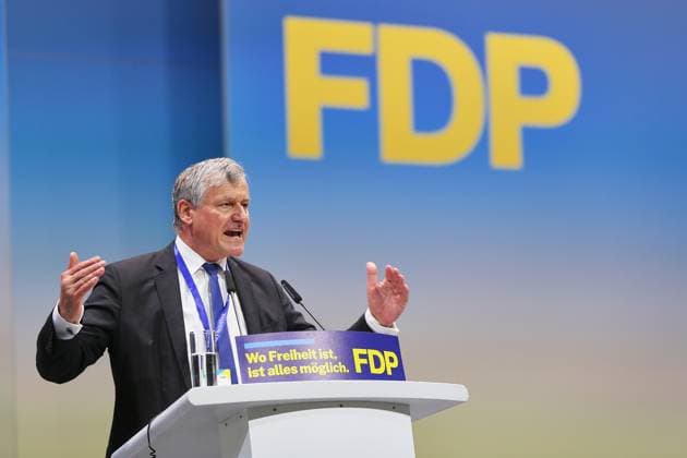 Berlin, Deutschland, 30.05.2026: Estrel: 77. Bundesparteitag der FDP: Hans-Ulrich Rülke *** Berlin, Germany, 30 05 2026 Estrel 77 Federal Party Conference of the FDP Hans Ulrich Rülke Copyright: xdtsxNachrichtenagenturx dts_121145