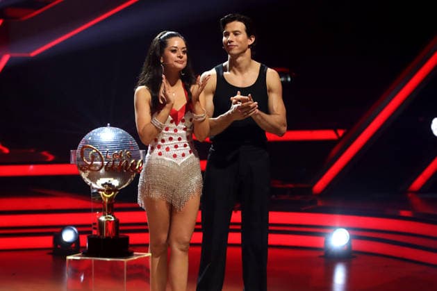 Finale der TV Sendung LetÂ s Dance in Köln Joel Mattli and Malika Dzumaev beim Finale der 19. Staffel der RTL-Tanzshow LetÂ s Dance im Coloneum Köln NRW Deutschland *** Final of the TV show Lets Dance in Cologne Joel Mattli and Malika Dzumaev at the final of the 19th season of the RTL dance show Lets Dance at the Coloneum Cologne NRW Germany Copyright: xMatthiasxGränzdörferx