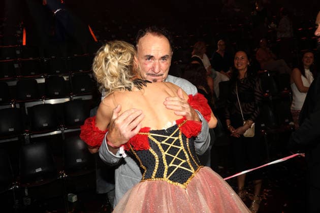 Finale der TV Sendung LetÂ s Dance in Köln Anna-Carina Woitschack und ihr Vater beim Finale der 19. Staffel der RTL-Tanzshow LetÂ s Dance im Coloneum Köln NRW Deutschland *** Final of the TV show Lets Dance in Cologne Anna Carina Woitschack and her father at the final of the 19th season of the RTL dance show Lets Dance at the Coloneum Cologne NRW Germany Copyright: xMatthiasxGränzdörferx