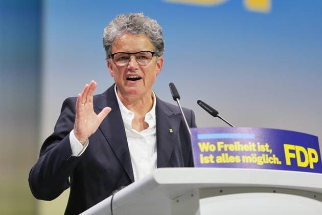 Berlin, Deutschland, 30.05.2026: Estrel: 77. Bundesparteitag der FDP: Lydia Hüskens *** Berlin, Germany, 30 05 2026 Estrel 77 Federal Party Conference of the FDP Lydia Hüskens Copyright: xdtsxNachrichtenagenturx dts_121151