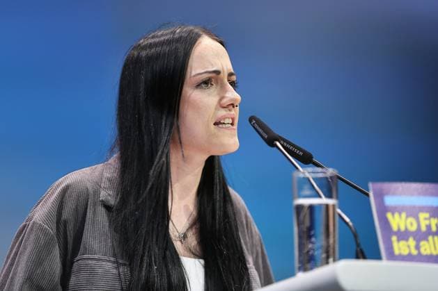 Berlin, Deutschland, 30.05.2026: Estrel: 77. Bundesparteitag der FDP: Anja Widenmann *** Berlin, Germany, 30 05 2026 Estrel 77 Federal Party Conference of the FDP Anja Widenmann Copyright: xdtsxNachrichtenagenturx dts_121154