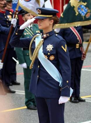 Spanish King Felipe VI, Spanish Queen Letizia and Spanish Infanta Leonor during Spain s National Armed Forces Day 2026 in Vigo on Friday, 29 May 2026. Cordon Press 