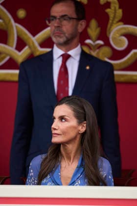 Spanish Royals Attend the Armed Forces Day Queen Letizia of Spain attends the Armed Forces Day on May 30, 2026 in Vigo, Spain Photo by IMAGO MPG Vigo Galicia Spain  Copyright: xMPGx
