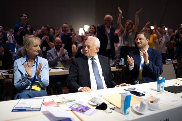 Deutschland: Berlin, FDP, Freie Demokraten, Bundesparteitag, Kampfkandidatur, Wolfgang Kubicki *** Germany Berlin, FDP, Free Democrats, Federal Party Conference, Candidacy, Wolfgang Kubicki Copyright: xMilenaxRadatzx