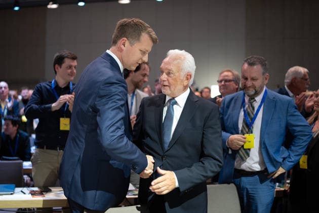 Deutschland: Berlin, FDP, Freie Demokraten, Bundesparteitag, Kampfkandidatur, Wolfgang Kubicki *** Germany Berlin, FDP, Free Democrats, Federal Party Conference, Candidacy, Wolfgang Kubicki Copyright: xMilenaxRadatzx
