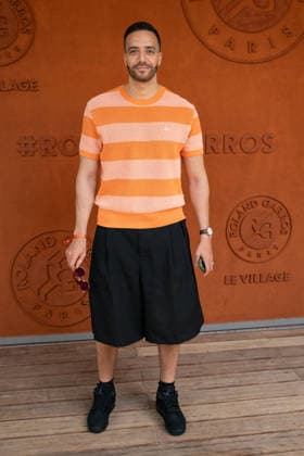 French Open - VIPs Pose At The Village LZ Tarek Boudali attends the 2026 French Open at Roland Garros on May 30, 2026 in Paris, France. Photo by Laurent Zabulon ABACAPRESS.COM  Copyright: xZabulonxLaurent ABACAx