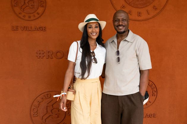 French Open - VIPs Pose At The Village LZ Jennifer Galap and Harry Rolselmack attend the 2026 French Open at Roland Garros on May 30, 2026 in Paris, France. Photo by Laurent Zabulon ABACAPRESS.COM  Copyright: xZabulonxLaurent ABACAx