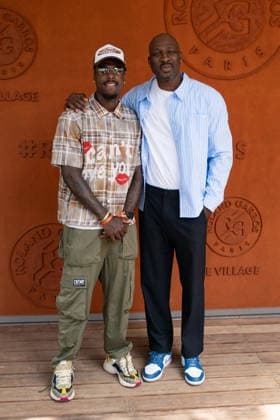 French Open - VIPs Pose At The Village LZ Allan and Florent Pietrus attend the 2026 French Open at Roland Garros on May 30, 2026 in Paris, France. Photo by Laurent Zabulon ABACAPRESS.COM  Copyright: xZabulonxLaurent ABACAx