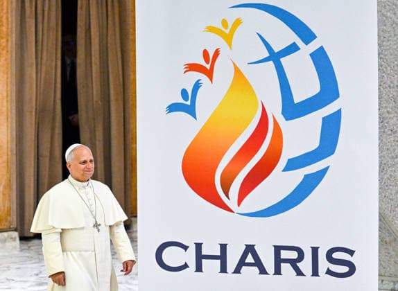 ITALY - POPE LEO XIV DURING AUDIENCE WITH MEMBERS OF THE CATHOLIC CHARISMATIC RENEWAL AT THE PAUL VI HALL IN THE VATICAN - 2026 5 30 Italy, Rome, Vatican, 2026 5 30Pope Leo XIV during audience with members of the Catholic Charismatic renewal at the Paul VI Hall in the Vatican EDITORIAL USE ONLY - NO BOOKS Copyright: xALESSIAxGIULIANIx