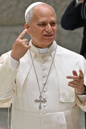 ITALY - POPE LEO XIV DURING AUDIENCE WITH MEMBERS OF THE CATHOLIC CHARISMATIC RENEWAL AT THE PAUL VI HALL IN THE VATICAN - 2026 5 30 Italy, Rome, Vatican, 2026 5 30Pope Leo XIV during audience with members of the Catholic Charismatic renewal at the Paul VI Hall in the Vatican EDITORIAL USE ONLY - NO BOOKS Copyright: xALESSIAxGIULIANIx