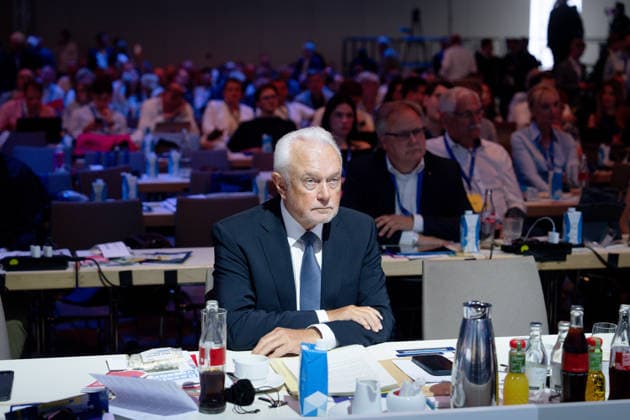 77. Ordentlicher Bundesparteitag, FDP, Berlin Berlin, FDP, 77. Ordentlicher Bundesparteitag, Freie Demokraten, Estrel, Bundesvorsitzender, Wolfgang Kubicki Berlin Berlin GER *** 77 Ordinary Federal Party Conference, FDP, Berlin Berlin, FDP, 77 Ordinary Federal Party Conference, Free Democrats, Estrel, Federal Chairman, Wolfgang Kubicki Berlin Berlin GER