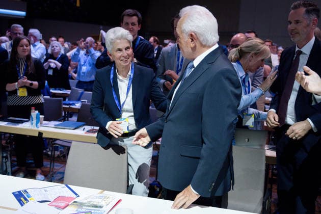 77. Ordentlicher Bundesparteitag, FDP, Berlin Berlin, FDP, 77. Ordentlicher Bundesparteitag, Freie Demokraten, Estrel, Bundesvorsitzender, Wolfgang Kubicki, Christian Dürr Berlin Berlin GER *** 77 Ordinary Federal Party Conference, FDP, Berlin Berlin, FDP, 77 Ordinary Federal Party Conference, Free Democrats, Estrel, Federal Chairman, Wolfgang Kubicki, Christian Dürr Berlin Berlin GER