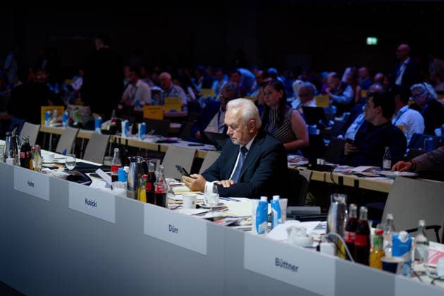 77. Ordentlicher Bundesparteitag, FDP, Berlin Berlin, FDP, 77. Ordentlicher Bundesparteitag, Freie Demokraten, Estrel, Bundesvorsitzender, Wolfgang Kubicki Berlin Berlin GER *** 77 Ordinary Federal Party Conference, FDP, Berlin Berlin, FDP, 77 Ordinary Federal Party Conference, Free Democrats, Estrel, Federal Chairman, Wolfgang Kubicki Berlin Berlin GER