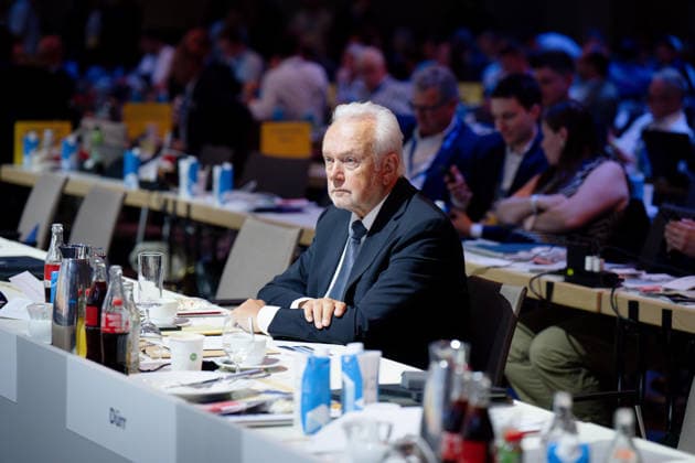77. Ordentlicher Bundesparteitag, FDP, Berlin Berlin, FDP, 77. Ordentlicher Bundesparteitag, Freie Demokraten, Estrel, Bundesvorsitzender, Wolfgang Kubicki Berlin Berlin GER *** 77 Ordinary Federal Party Conference, FDP, Berlin Berlin, FDP, 77 Ordinary Federal Party Conference, Free Democrats, Estrel, Federal Chairman, Wolfgang Kubicki Berlin Berlin GER