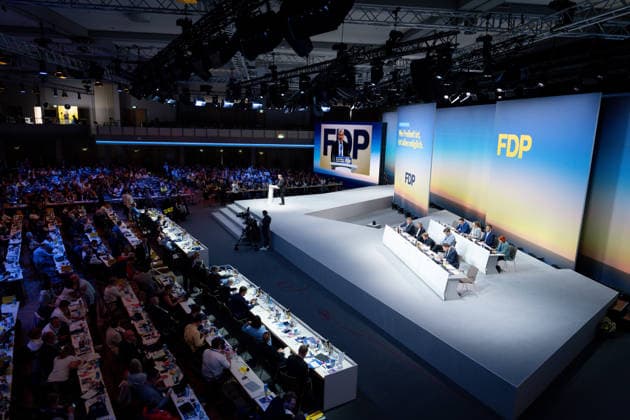 77. Ordentlicher Bundesparteitag, FDP, Berlin Berlin, FDP, 77. Ordentlicher Bundesparteitag, Freie Demokraten, Estrel Berlin Berlin GER *** 77 Ordinary Federal Party Conference, FDP, Berlin Berlin, FDP, 77 Ordinary Federal Party Conference, Free Democrats, Estrel Berlin Berlin GER