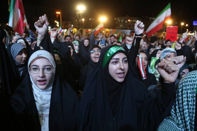 Thousands gather in Tehran to protest US and Israeli attacks TEHRAN, IRAN - MAY 30: Thousands of people gather at Revolution Square to protest against the attacks launched by the US and Israel on Iran, in Tehran, Iran, on May 30, 2026. Demonstrators carried Iranian flags and posters of the late Iranian Supreme Leader Ali Khamenei, who lost his life in the attacks, while chanting slogans against the US and Israel. Fatemeh Bahrami Anadolu Tehran Iran. Editorial use only. Please get in touch for any other usage.  Copyright: x2026xAnadoluxFatemehxBahramix