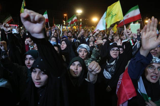Thousands gather in Tehran to protest US and Israeli attacks TEHRAN, IRAN - MAY 30: Thousands of people gather at Revolution Square to protest against the attacks launched by the US and Israel on Iran, in Tehran, Iran, on May 30, 2026. Demonstrators carried Iranian flags and posters of the late Iranian Supreme Leader Ali Khamenei, who lost his life in the attacks, while chanting slogans against the US and Israel. Fatemeh Bahrami Anadolu Tehran Iran. Editorial use only. Please get in touch for any other usage.  Copyright: x2026xAnadoluxFatemehxBahramix