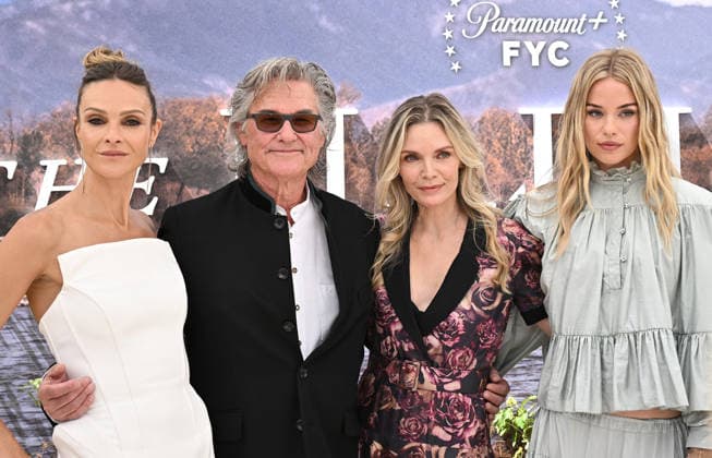Paramount+™s ˜The Madison™ FYC Event Beau Garrett, Kurt Russell, Michelle Pfeiffer and Elle Chapman arriving to Paramount+™s The Madison FYC event held at the Saban Media Center on May 30, 2026 in North Hollywood, CA. North Hollywood Saban Media Center California USA Copyright: xStarbuck xAFF-USA.COMx
