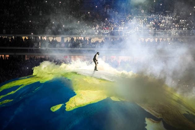 World-famous rap icon Kanye West performs in Istanbul for the first time ISTANBUL, TURKIYE - MAY 30: World-famous rap artist Kanye West performs live on stage for the first time in Istanbul, Turkiye, on May 30, 2026. Considered one of the biggest music events of the year, the mega concert was held at the Ataturk Olympic Stadium in cooperation with NTRteam. Muhammed Ali Yigit Anadolu Istanbul Turkey. Editorial use only. Please get in touch for any other usage.  Copyright: x2026xAnadoluxMuhammedxAlixYigitx