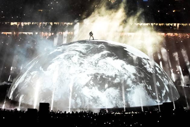 World-famous rap icon Kanye West performs in Istanbul for the first time ISTANBUL, TURKIYE - MAY 30: World-famous rap artist Kanye West performs live on stage for the first time in Istanbul, Turkiye, on May 30, 2026. Considered one of the biggest music events of the year, the mega concert was held at the Ataturk Olympic Stadium in cooperation with NTRteam. Muhammed Ali Yigit Anadolu Istanbul Turkey. Editorial use only. Please get in touch for any other usage.  Copyright: x2026xAnadoluxMuhammedxAlixYigitx