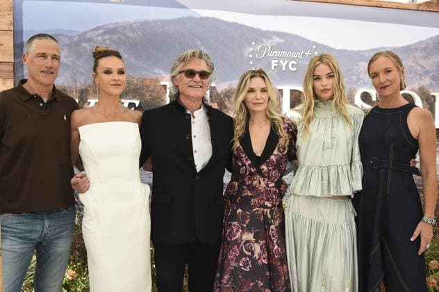 Kurt Russell, Michelle Pfeiffer, Beau Garrett, Elle Chapman, Christina Alexandra Voros, Matthew Fox at arrivals for THE MADISON FYC Screening, Saban Media Center, North Hollywood, Los Angeles, CA, May 30, 2026. Photo By: Elizabeth Goodenough Everett Collection THE MADISON FYC Screening PUBLICATIONXNOTxINxCANxCHNxFRAxITAxJPNxNORxPOLxRUSxESPxUKxUSA