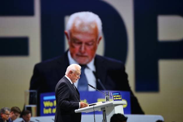 Berlin, Deutschland, 30.05.2026: Estrel: 77. Bundesparteitag der FDP: Wolfgang Kubicki *** Berlin, Germany, 30 05 2026 Estrel 77 Federal Party Conference of the FDP Wolfgang Kubicki Copyright: xdtsxNachrichtenagenturx dts_121235