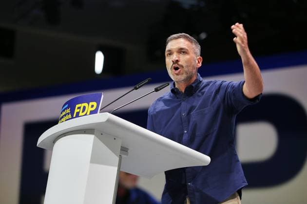 Berlin, Deutschland, 30.05.2026: Estrel: 77. Bundesparteitag der FDP: Konstantin Kuhle *** Berlin, Germany, 30 05 2026 Estrel 77 Federal Party Conference of the FDP Konstantin Kuhle Copyright: xdtsxNachrichtenagenturx dts_121260