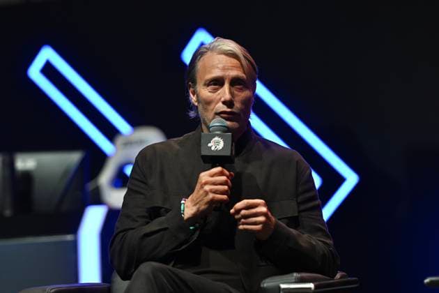 RECORD DATE NOT STATED HONG KONG-ENTERTAINMENT MADS MIKKELSEN Mads Mikkelsen, a Danish actor, speaking at event of Comic Con 2026 in Hong Kong, May 31, 2026. Hong Kong