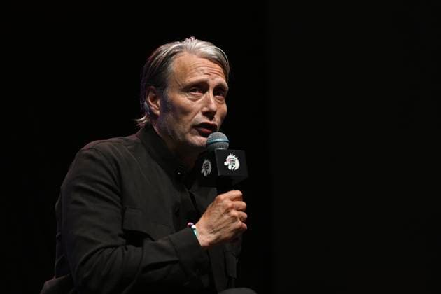 RECORD DATE NOT STATED HONG KONG-ENTERTAINMENT MADS MIKKELSEN Mads Mikkelsen, a Danish actor, speaking at event of Comic Con 2026 in Hong Kong, May 31, 2026. Hong Kong