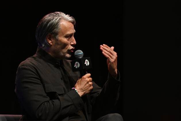 RECORD DATE NOT STATED HONG KONG-ENTERTAINMENT MADS MIKKELSEN Mads Mikkelsen, a Danish actor, speaking at event of Comic Con 2026 in Hong Kong, May 31, 2026. Hong Kong