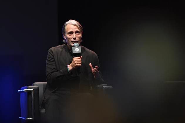 RECORD DATE NOT STATED HONG KONG-ENTERTAINMENT MADS MIKKELSEN Mads Mikkelsen, a Danish actor, speaking at event of Comic Con 2026 in Hong Kong, May 31, 2026. Hong Kong