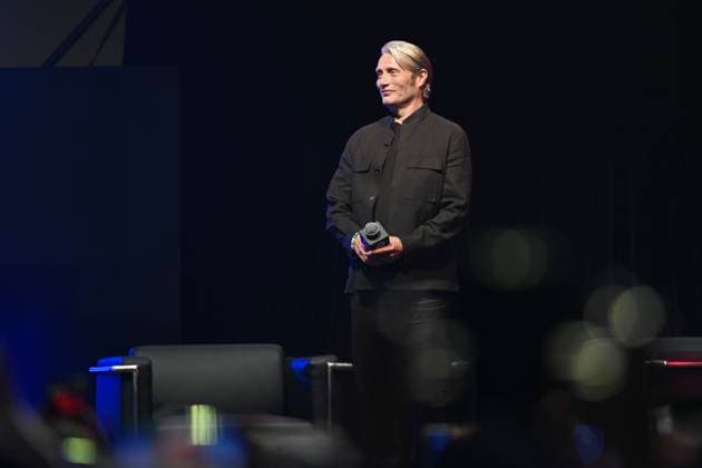 RECORD DATE NOT STATED HONG KONG-ENTERTAINMENT MADS MIKKELSEN Mads Mikkelsen, a Danish actor, speaking at event of Comic Con 2026 in Hong Kong, May 31, 2026. Hong Kong