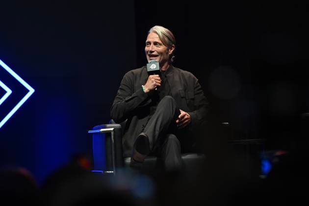 RECORD DATE NOT STATED HONG KONG-ENTERTAINMENT MADS MIKKELSEN Mads Mikkelsen, a Danish actor, speaking at event of Comic Con 2026 in Hong Kong, May 31, 2026. Hong Kong