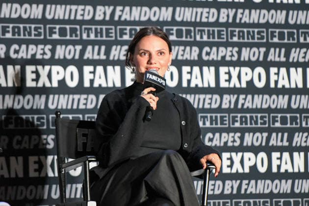 May 30, 2026, Philadelphia, Pennsylvania, United States: Actor DAFNE KEEN, known for her portrayal of Laura in the X-Men films Logan and Deadpool & Wolverine. participates in a fan Q&A the Philadelphia FanExpo held at the Philadelphia Convention Center in downtown Philadelphia PA Philadelphia United States - ZUMArf1_ 20260530_zaf_rf1_036 Copyright: xRickyxFitchettx