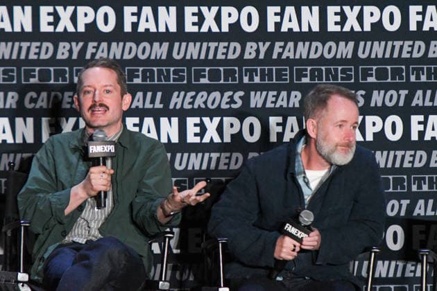 May 30, 2026, Philadelphia, Pennsylvania, United States: Actors ELIJAH WOOD and BILLY BOYD participate in a fan Q&A the Philadelphia FanExpo held at the Philadelphia Convention Center in downtown Philadelphia PA Philadelphia United States - ZUMArf1_ 20260530_zaf_rf1_075 Copyright: xRickyxFitchettx