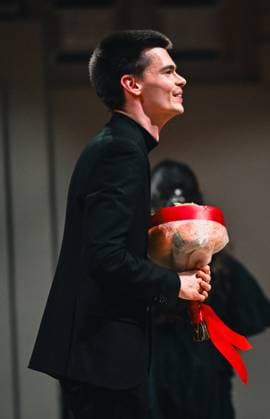 Krzysztof Michalski of Poland pictured after the final of the 2026 Queen Elisabeth Cello Competition, at the Brussels Bozar concert hall, Saturday 30 May 2026. This year s edition of the competition for career-starting musicians takes place from 4 to 30 May.  EMILExWINDAL 175512757