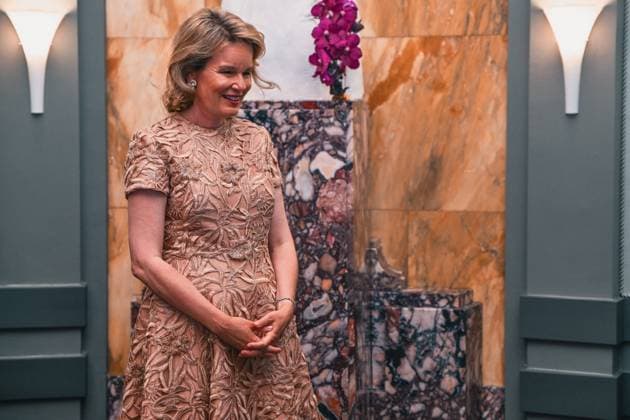 Queen Mathilde of Belgium pictured after the final of the 2026 Queen Elisabeth Cello Competition, at the Brussels Bozar concert hall, Saturday 30 May 2026. This year s edition of the competition for career-starting musicians takes place from 4 to 30 May.  EMILExWINDAL 175512814