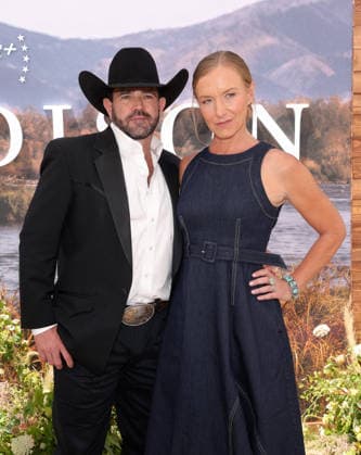Jason Owen and Christina Alexandra Voros attend the LA Emmy FYC Official Clips And Conversation For Paramount+ Original The Madison at the Television Academy s Wolf Theatre at the Saban Media Center in North Hollywood on Saturday, May 30, 2026.  LAP20260530256 GREGxGRUDT