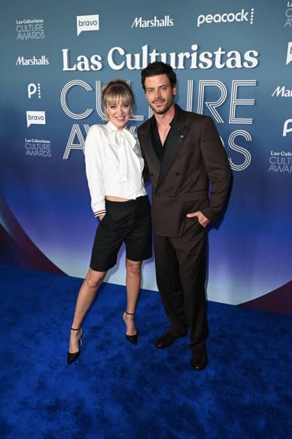 5th Annual Las Culturistas Culture Awards Los Angeles California - May 30: Chelsea Frei & Francois Arnaud at the 5th Annual Las Culturistas Culture Awards on May 30, 2026 Credit: Michael Mattes AdMedia EDITORIAL USE ONLY  Copyright: xx AdMediax admphotostwo993659