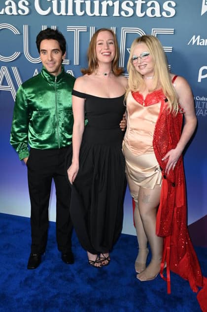 5th Annual Las Culturistas Culture Awards Los Angeles California - May 30: Paul W Downs, Hannah Einbinder, Meg Stalter at the 5th Annual Las Culturistas Culture Awards on May 30, 2026 Credit: Michael Mattes AdMedia EDITORIAL USE ONLY  Copyright: xx AdMediax admphotostwo993730