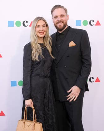 Victoria Fife and Aaron Garrett attend the MOCA Gala 2026 at The Geffen Contemporary at MOCA in Los Angeles, CA on Saturday, May 30, 2026.  LAP20260530496 GregxGrudt