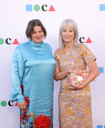 Cindy Bernard and Karen Hillenburg attend the MOCA Gala 2026 at The Geffen Contemporary at MOCA in Los Angeles, CA on Saturday, May 30, 2026.  LAP20260530476 GregxGrudt