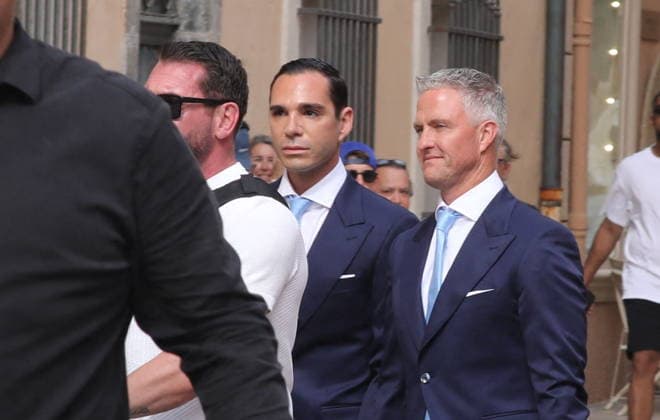 Civil wedding of Ralf Schumacher to Etienne Bousquet Cassagne in Saint Tropez on May 30, 2026 Franz Chavaroche Bestimage Civil wedding of Ralf Schumacher to Etienne Bousquet Cassagne in Saint Tropez on May 30, 2026 Saint Tropez France  Copyright: xFranzxChavarochex xBestimagexFranzxChavarochex xBestimagex