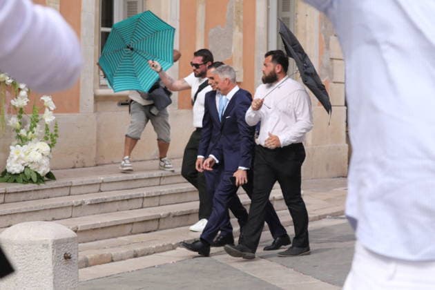 Civil wedding of Ralf Schumacher to Etienne Bousquet Cassagne in Saint Tropez on May 30, 2026 Franz Chavaroche Bestimage Civil wedding of Ralf Schumacher to Etienne Bousquet Cassagne in Saint Tropez on May 30, 2026 Saint Tropez France  Copyright: xFranzxChavarochex xBestimagexFranzxChavarochex xBestimagex