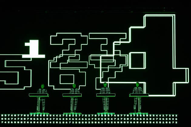 Kraftwerk performs in Brighton, UK Brighton, UK, Kraftwerk, May, 30 2026 at Brighton Centre. Kraftwerk perform onstage during a concert at Brighton Centre Ralf Hütter, Henning Schmitz, Falk Grieffenhagen, and Georg Bongartz, Credit:Andy Sturmey Andrew Sturmey - B1114 Avalon United Kingdom  Copyright: xAndyxSturmeyx xAndrewxSturmeyx-xB1114x xAvalonx 1106806150