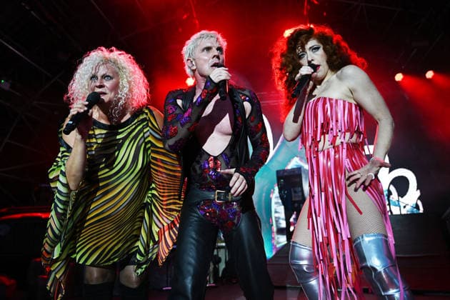 Scissor Sisters performing at Lovebox, Dreamland Margate MARGATE, ENGLAND - MAY 30: Amber Martin, Jake Shears and Bridget Barkan of ˜Scissor Sisters™ performing at Lovebox, Dreamland Margate on May 30, 2026 in London, England. CAP MAR MAR Great Britain UK Copyright: xMartinxHarris CapitalxPicturesx